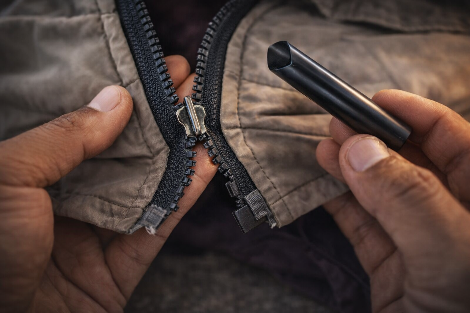 ¿Cremallera Rota en tu Ropa? Descubre el Truco de las Costureras para Repararla con una Pajilla