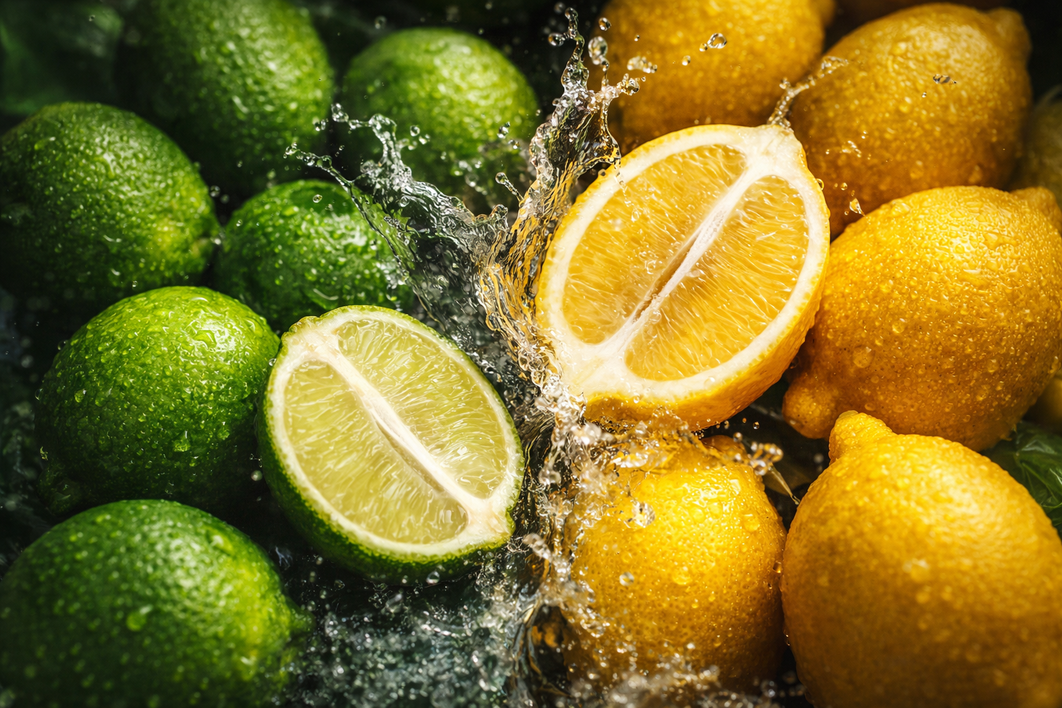 ¿Cuál es la diferencia entre el limón amarillo y el limón verde?