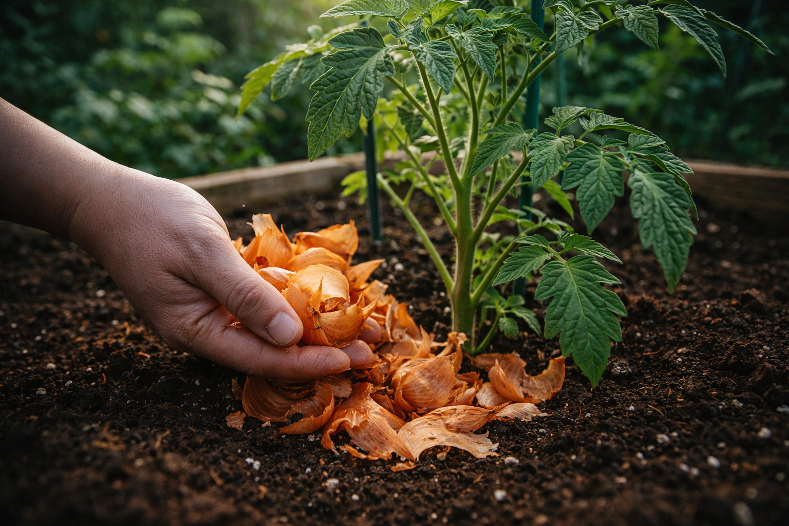 ¿Por qué usar cáscaras de cebolla en las plantas? El consejo de los jardineros expertos