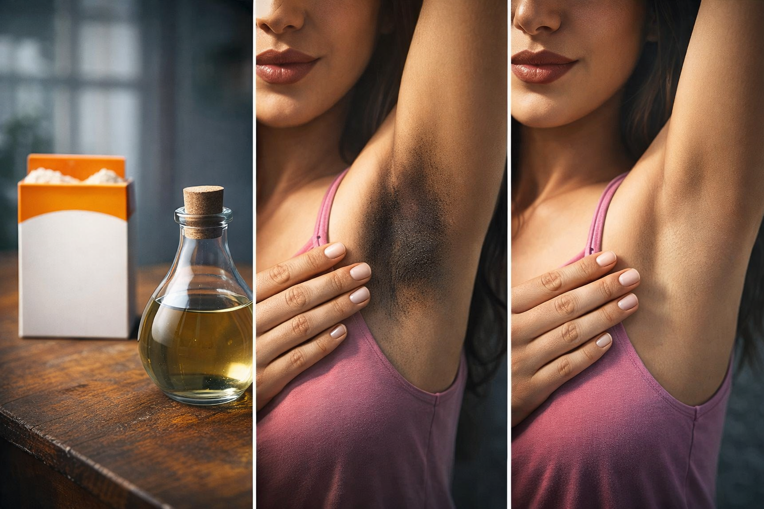 6 remedios naturales y efectivos para aclarar las axilas oscuras