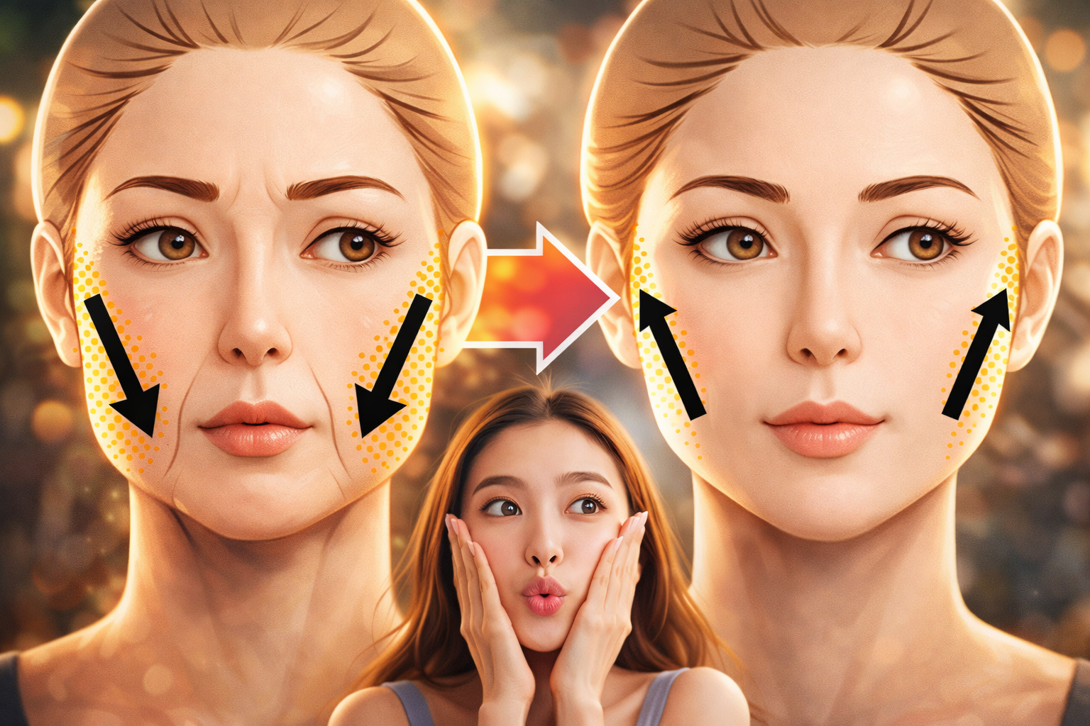 7 ejercicios efectivos para disminuir las arrugas