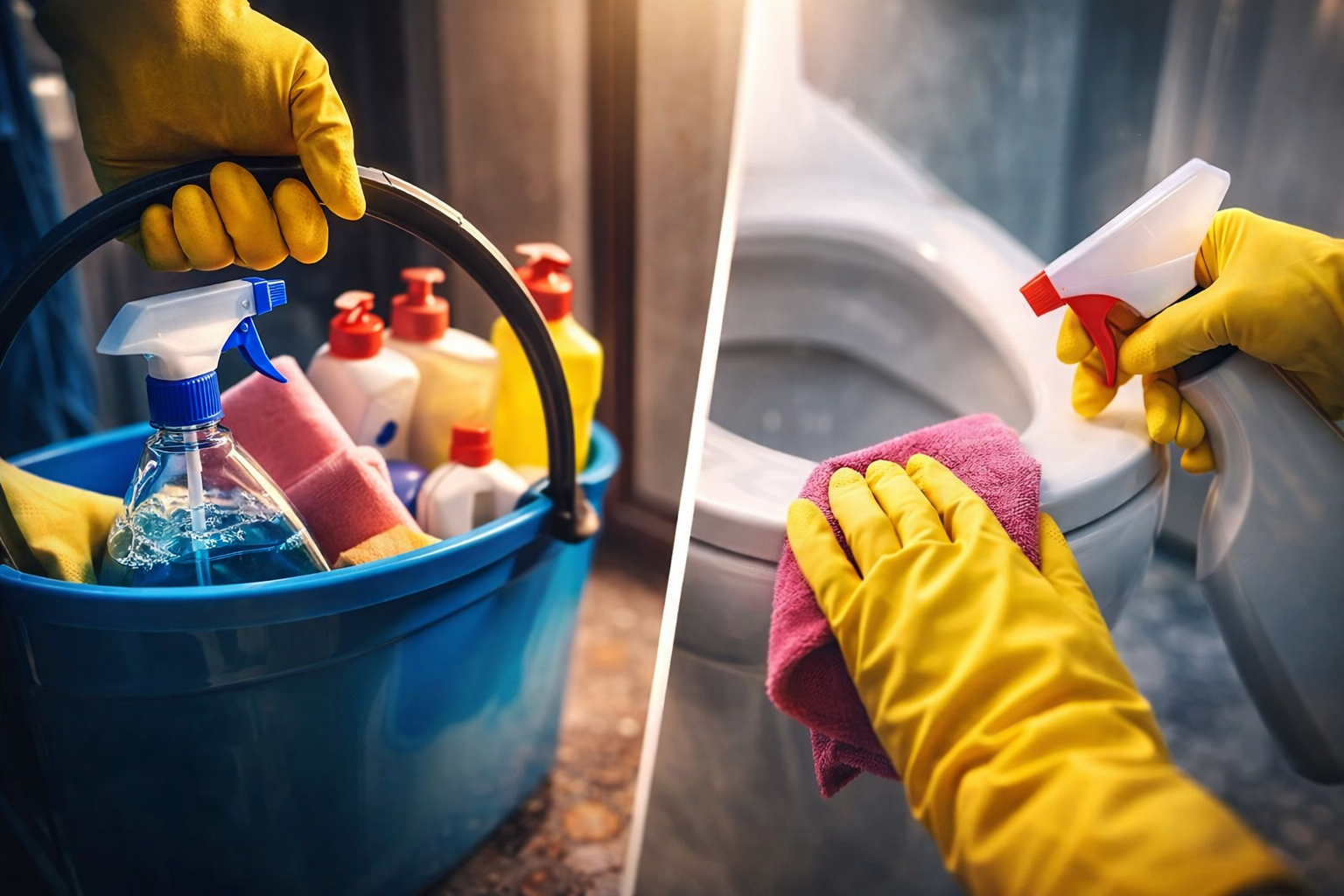 Aquí está el lugar más sucio del baño que la gente suele olvidar limpiar