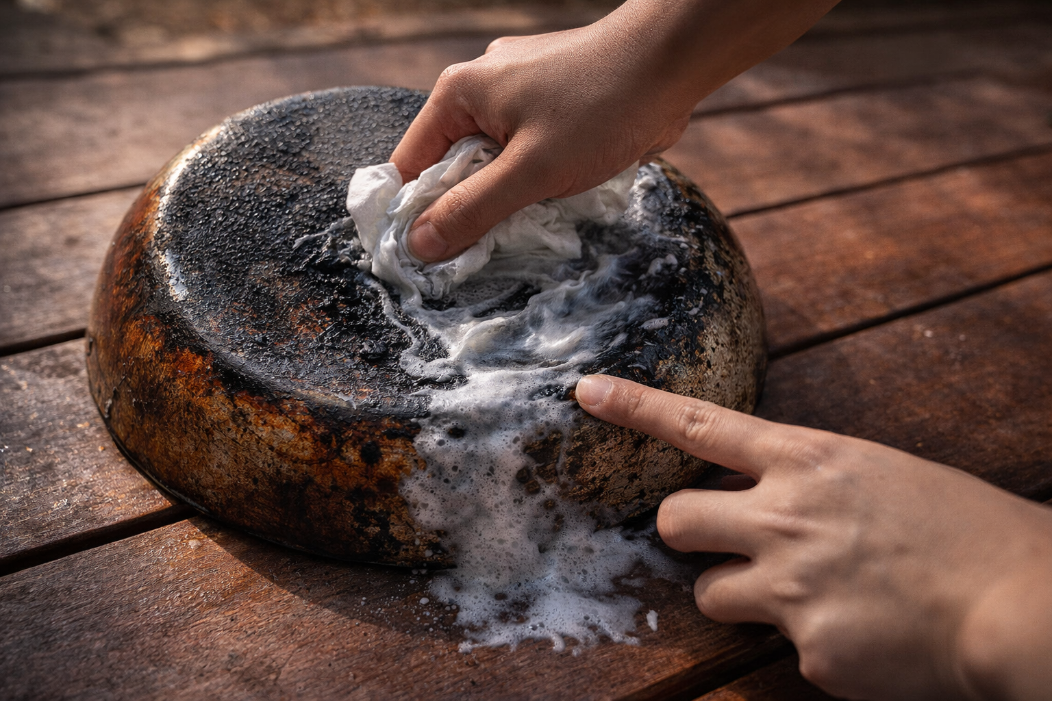 Así es como preparo el desincrustante natural más efectivo sin necesidad de fregar