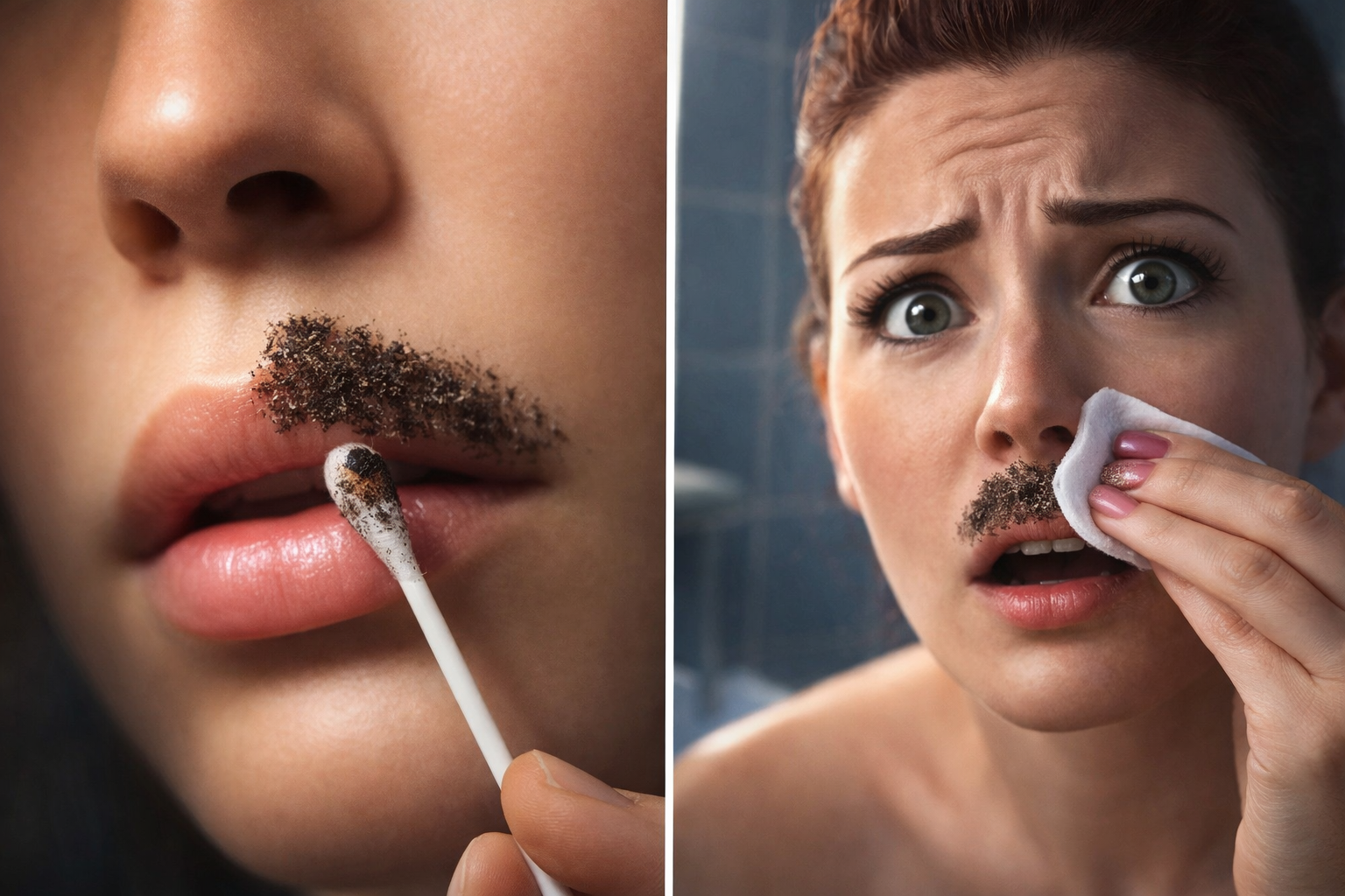 Así puedes eliminar el vello facial usando posos de café