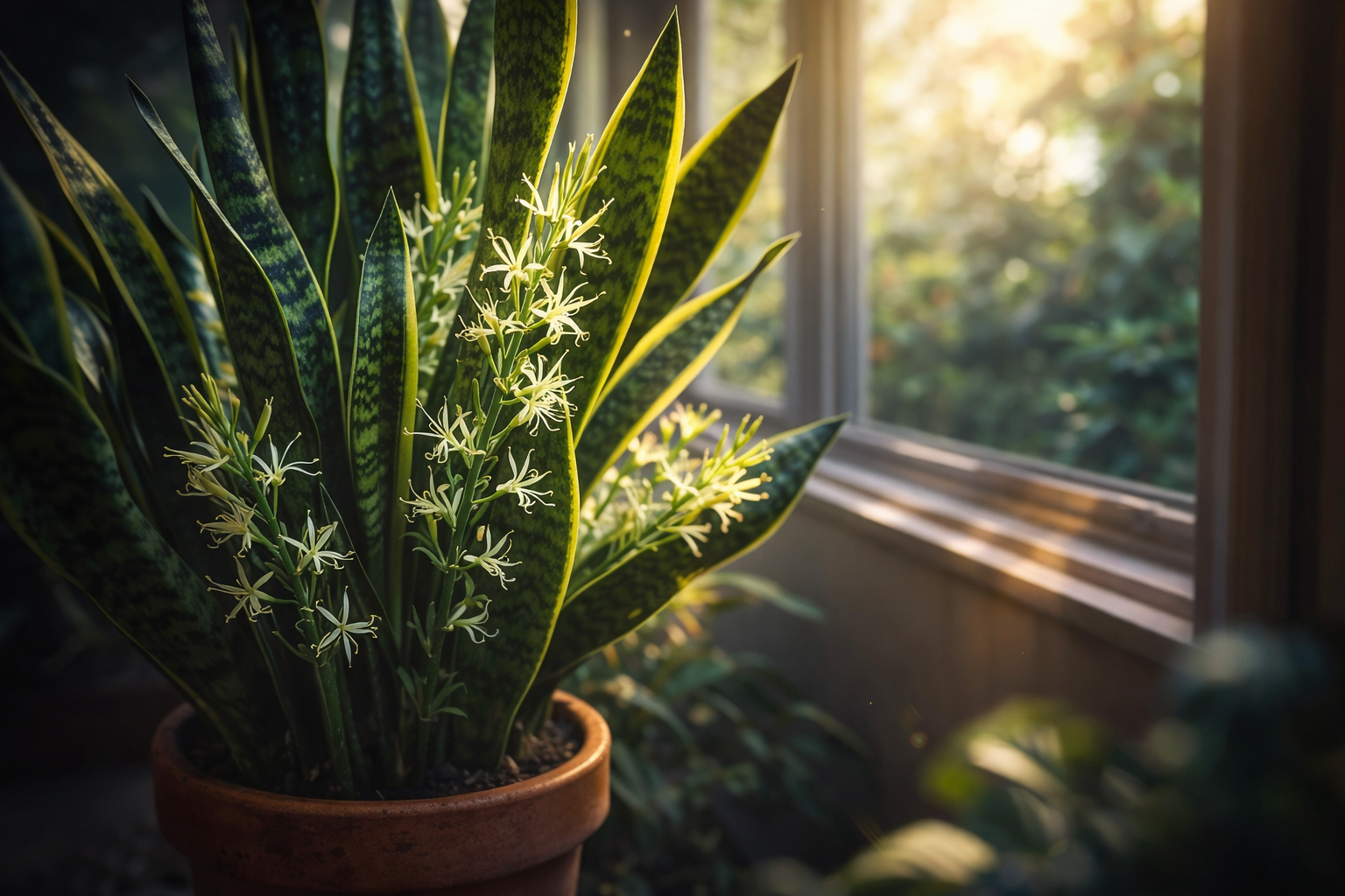 Así puedes hacer que la lengua de suegra florezca y aromatice toda la casa