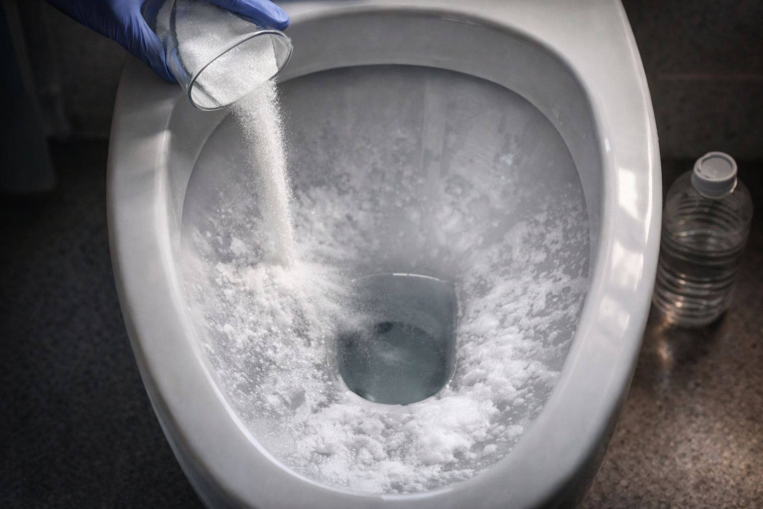 Cal en el inodoro: el desincrustante más efectivo ya está en casa y es natural