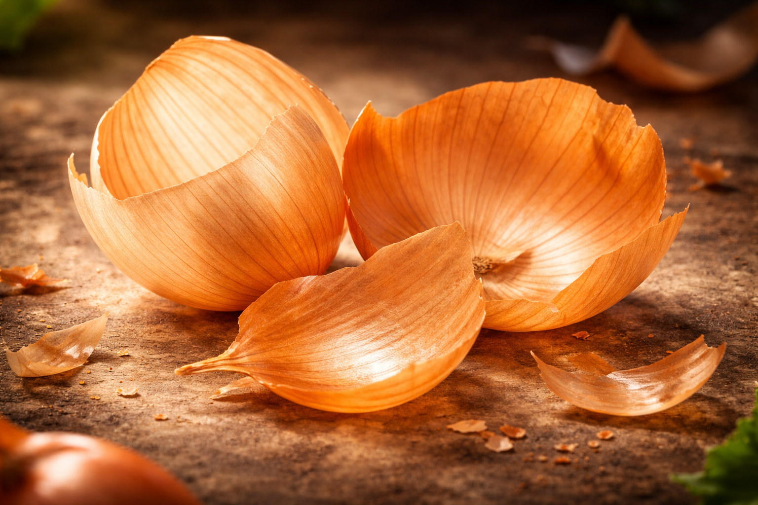 Cáscaras de cebolla: ¡no imaginas todo lo que puedes hacer con ellas! Nunca las tires