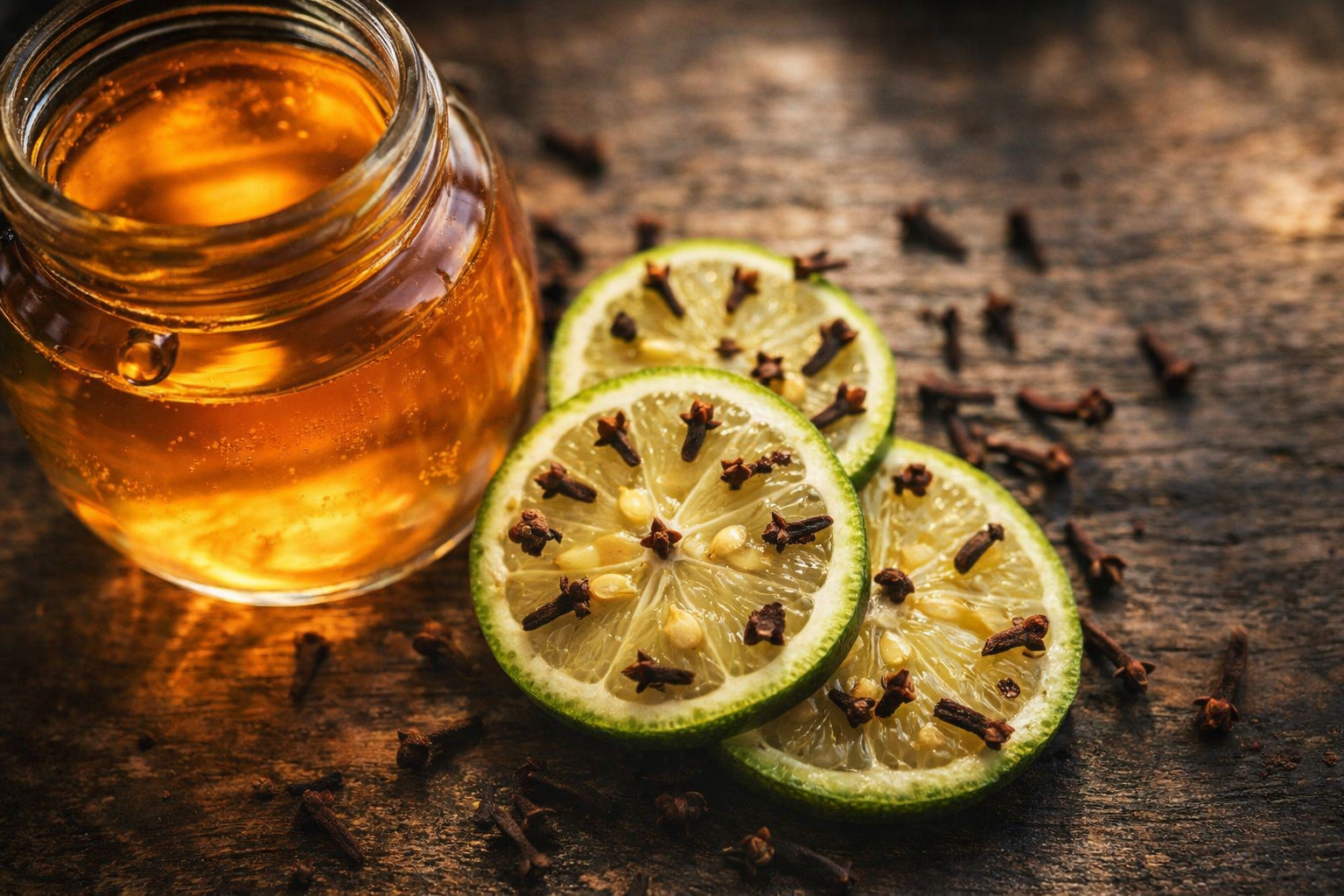 Coloque clavos de olor en un limón y descubra qué sucede.