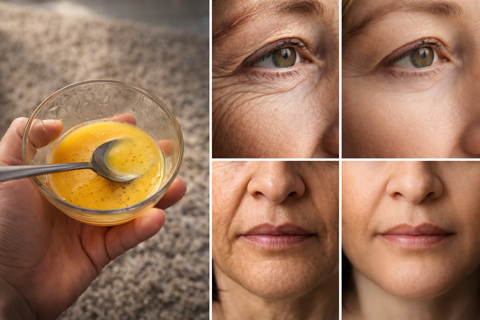 Cómo aprovechar el aceite de coco y un cepillo de dientes para reducir las arrugas y las líneas de expresión