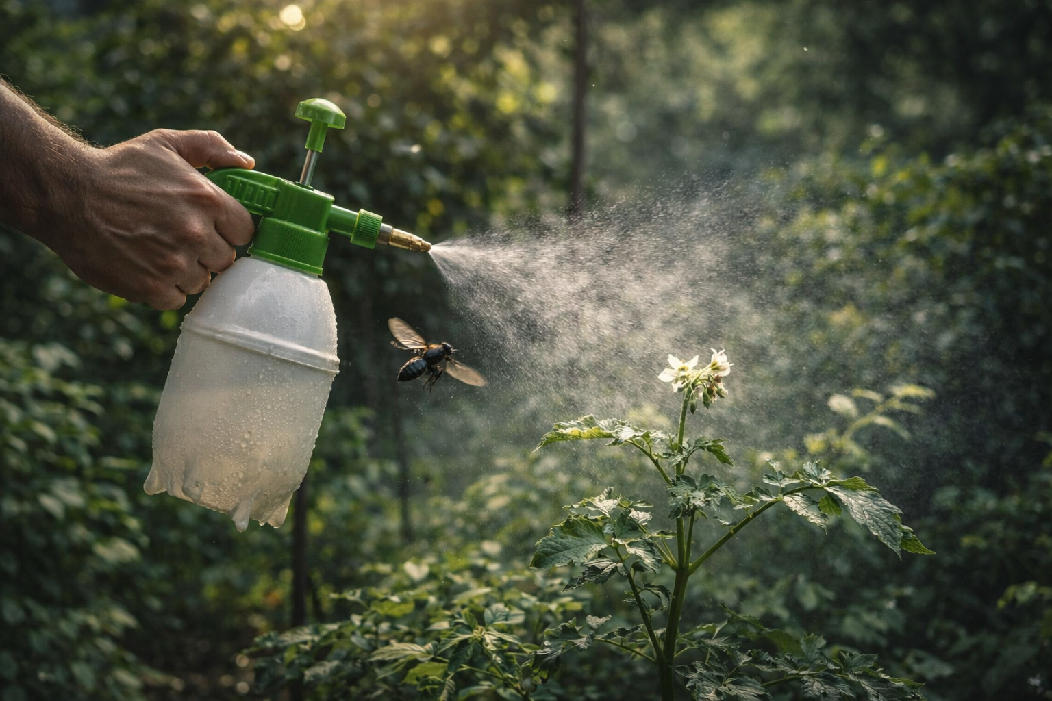 Cómo elaborar un insecticida casero para proteger tus plantas