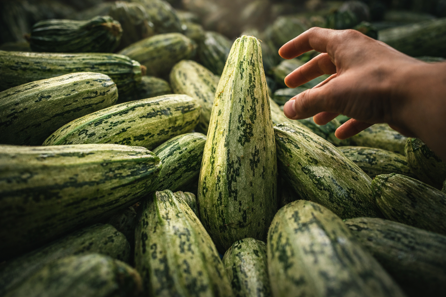 Cómo guardar calabacines por 6 meses sin congelarlos: un truco sorprendente