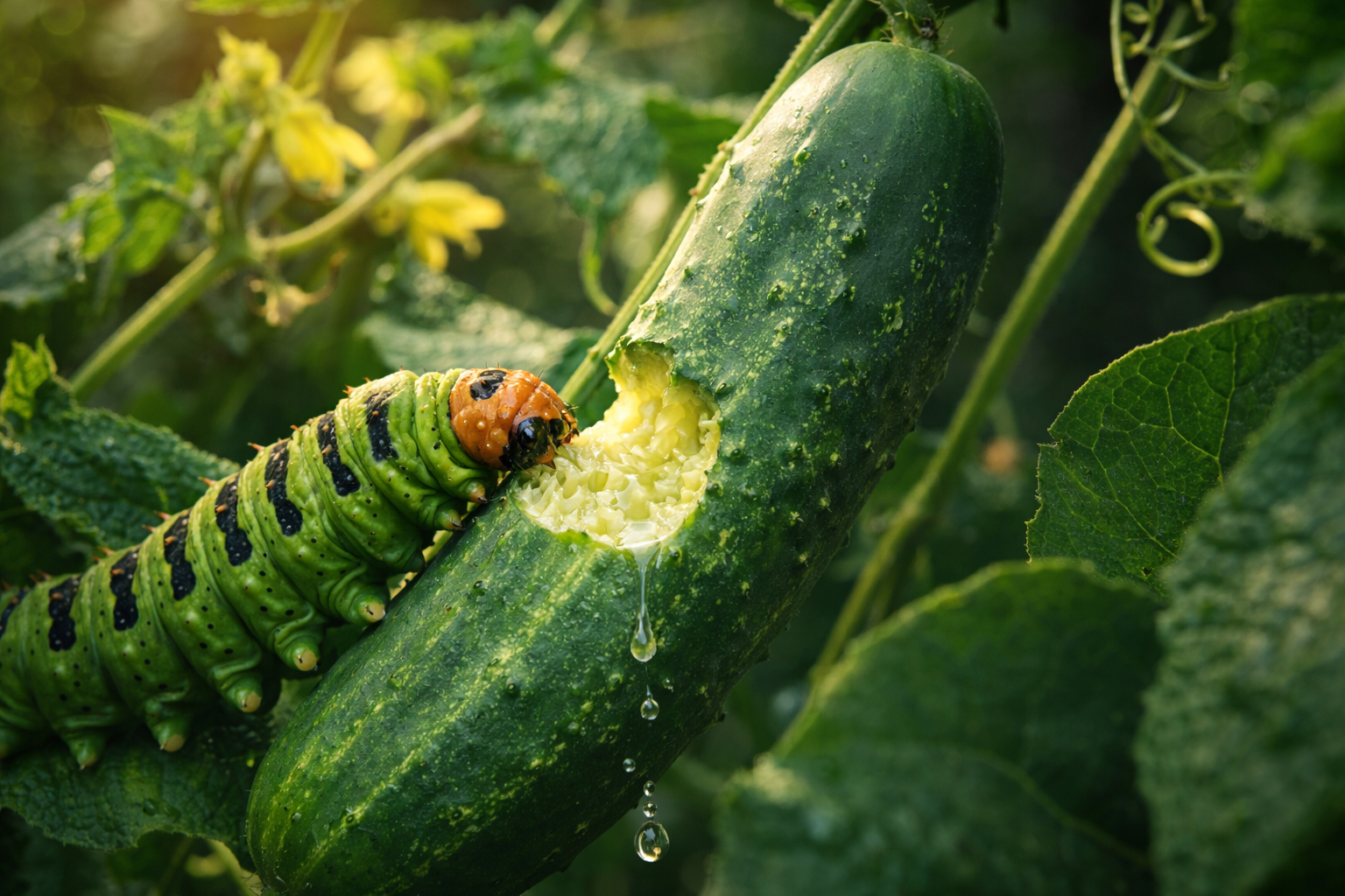 Cómo proteger los pepinos de las plagas sin productos químicos: 2 medidas clave para aplicar ya