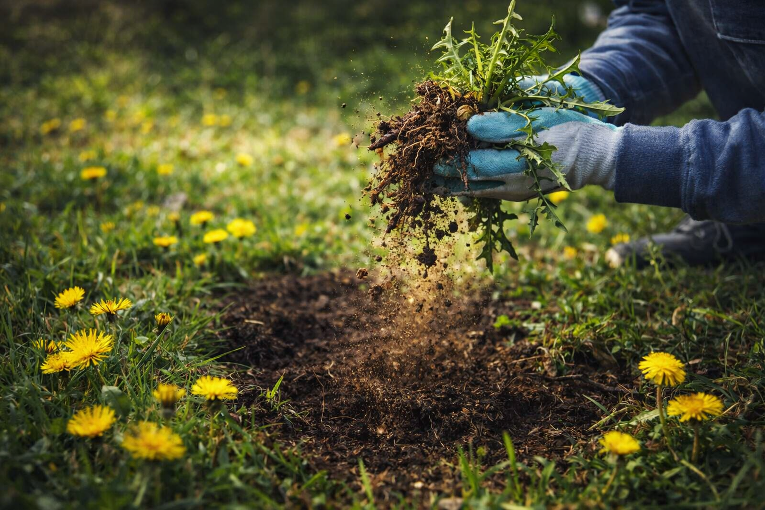 El herbicida más eficaz: mejor que el vinagre
