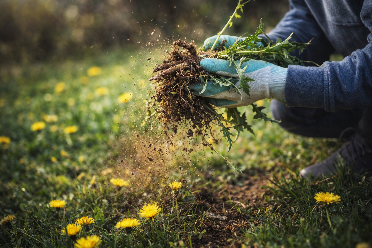 El herbicida más eficaz: mejor que el vinagre