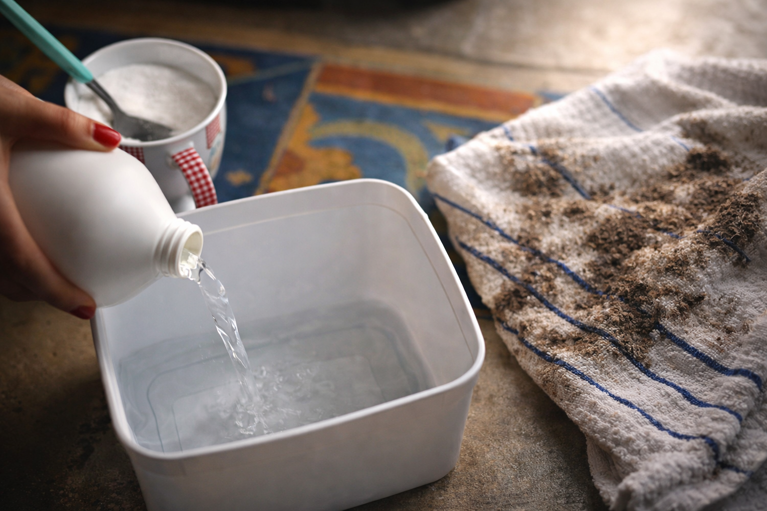 El secreto del azúcar para eliminar incluso las manchas de moho más difíciles: paso a paso