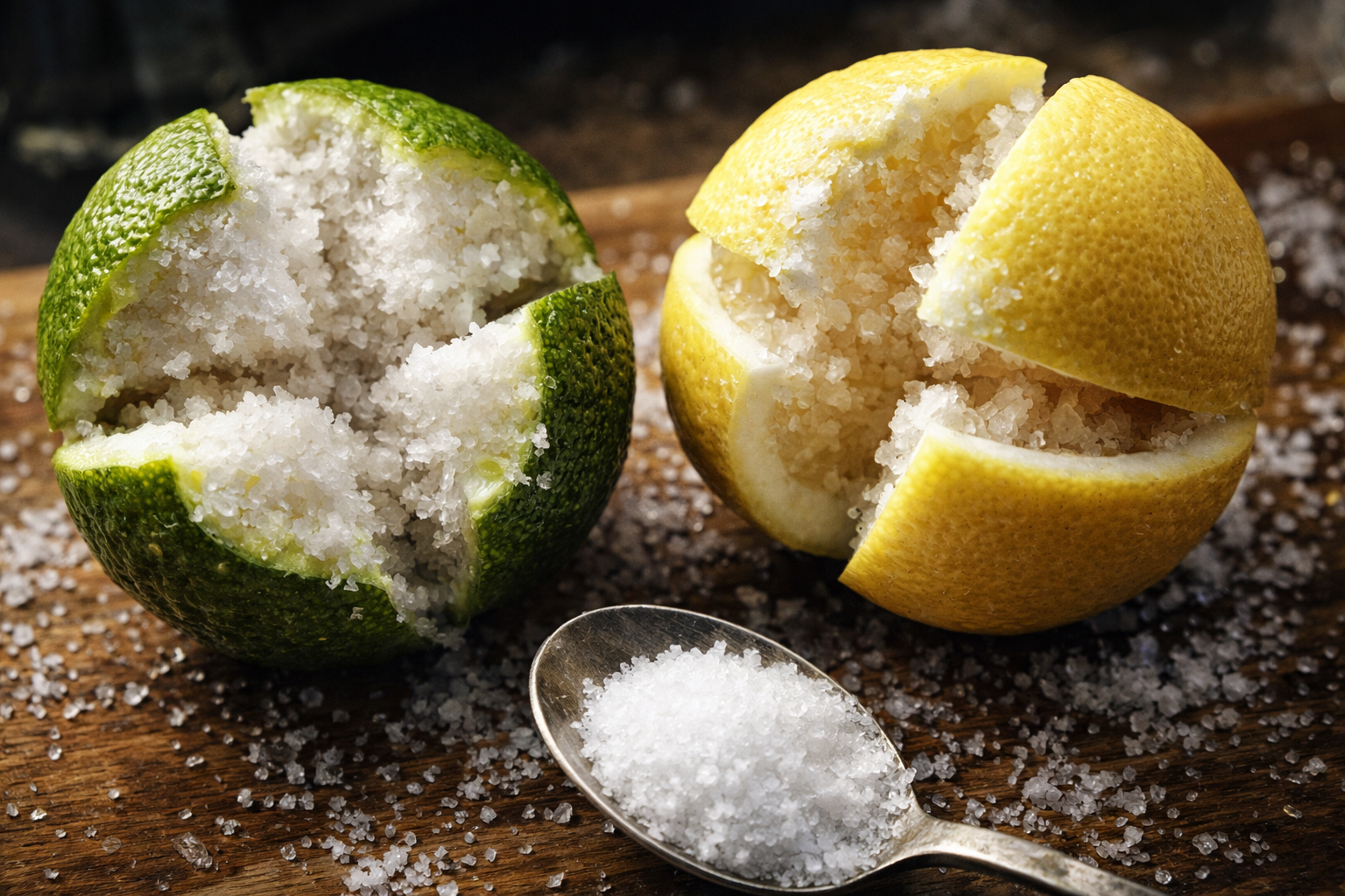 El truco casero de echar sal al limón: descubre para qué sirve