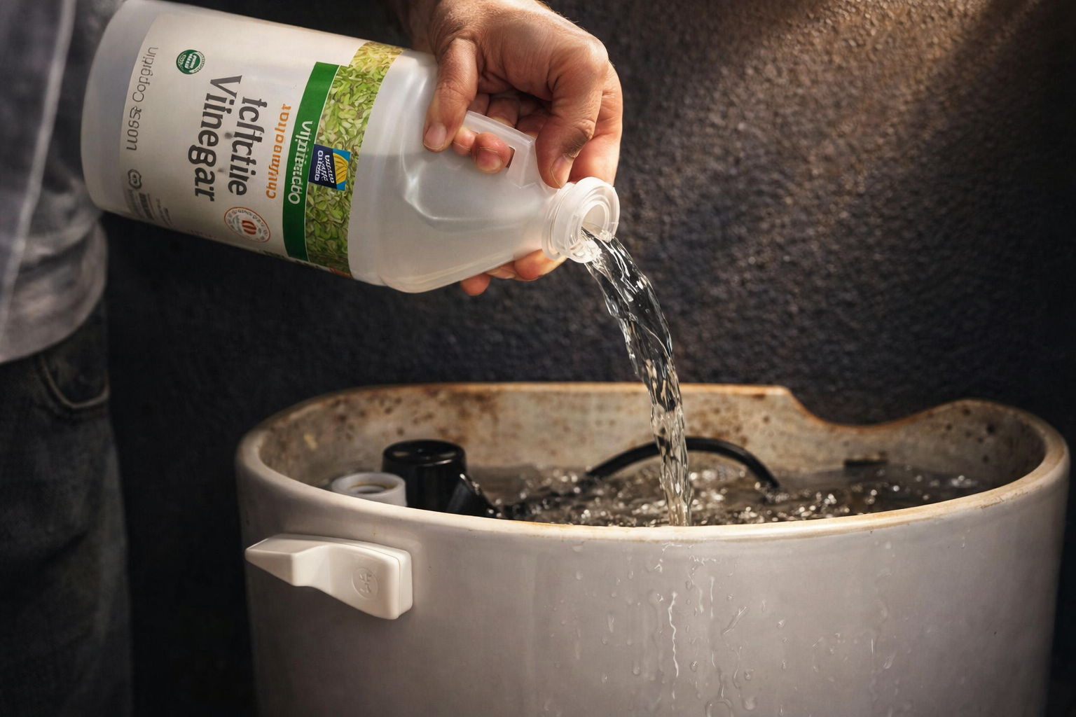 El vinagre en el baño soluciona un problema molesto: mucha gente lo usa.