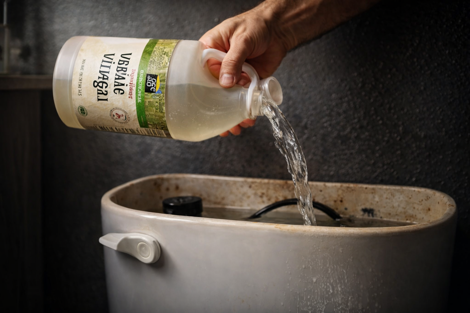 El vinagre en el baño soluciona un problema muy molesto: muchas personas lo usan.