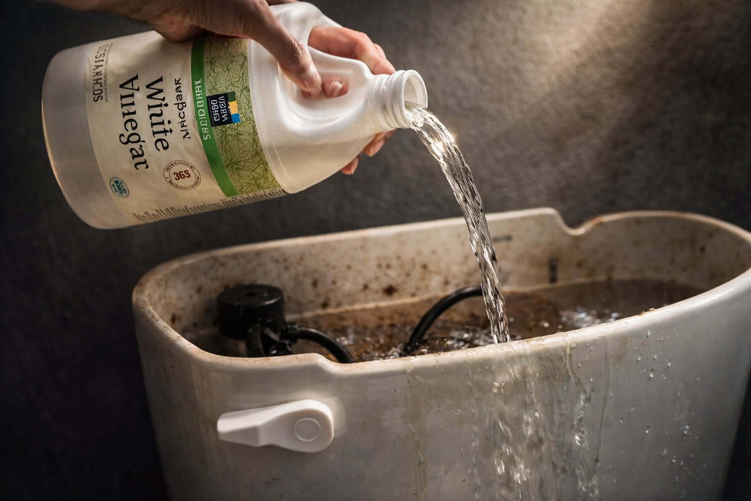 El vinagre en el baño soluciona un problema muy molesto: muchas personas lo usan.