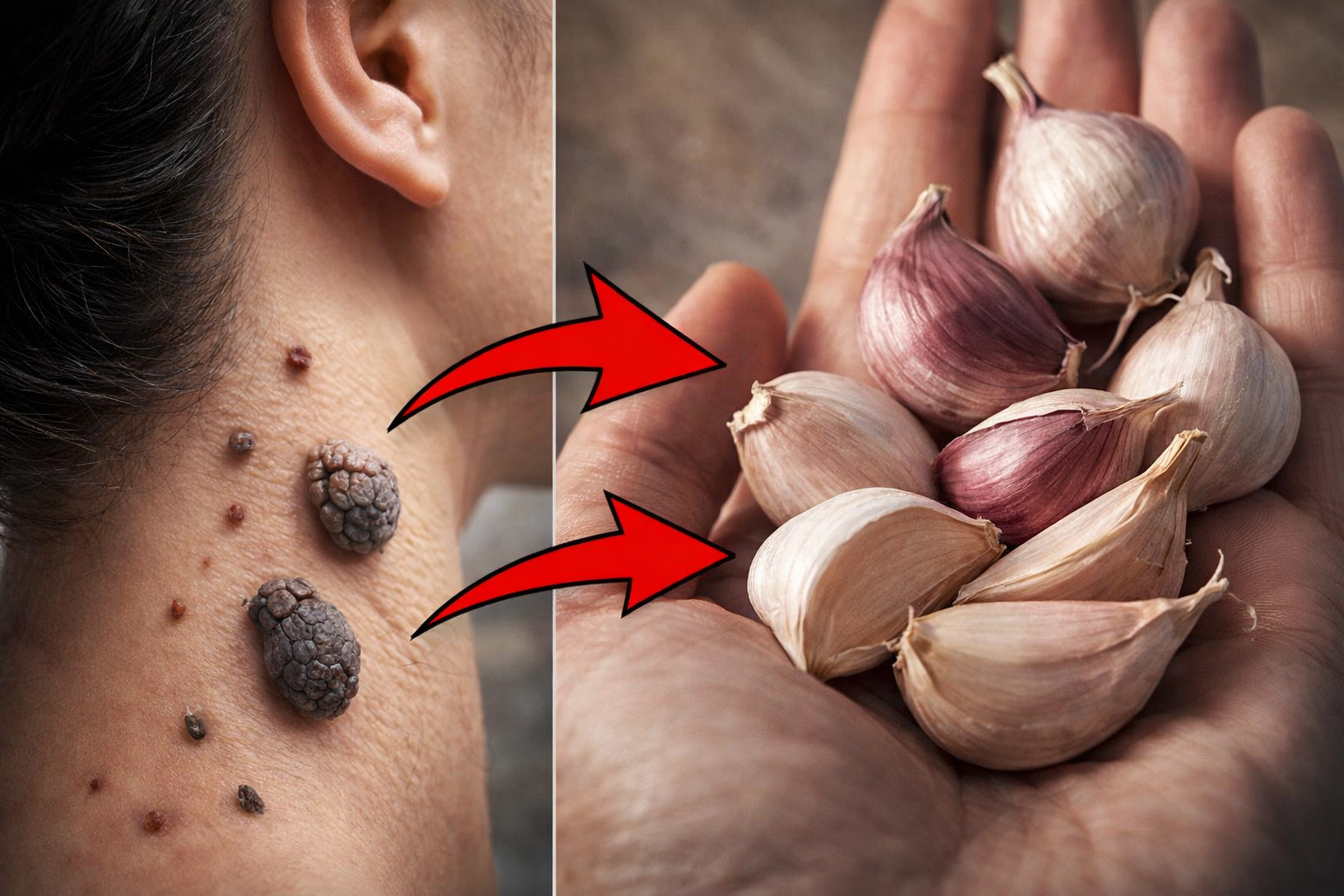 Elimina verrugas, manchas oscuras y etiquetas de piel rápida y eficazmente con estos remedios naturales