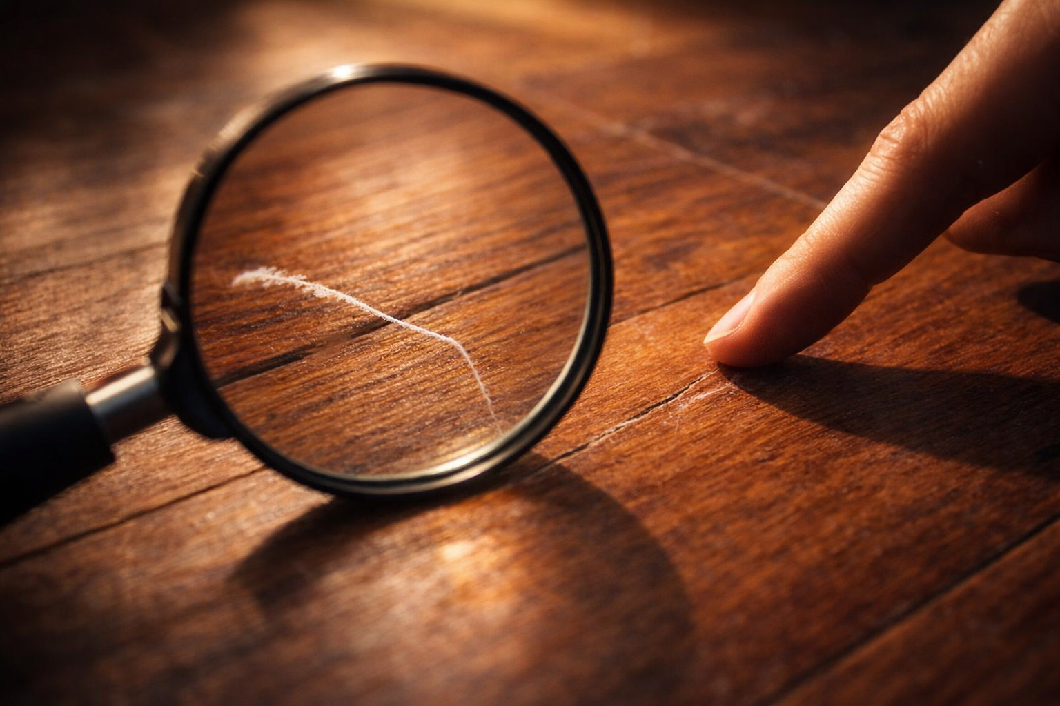 Eliminar los arañazos del parquet: método casero natural infalible