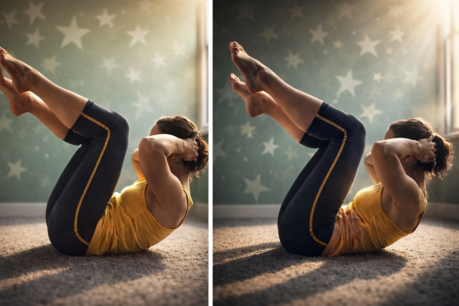 Entrenamiento en casa para eliminar la grasa abdominal baja (video)