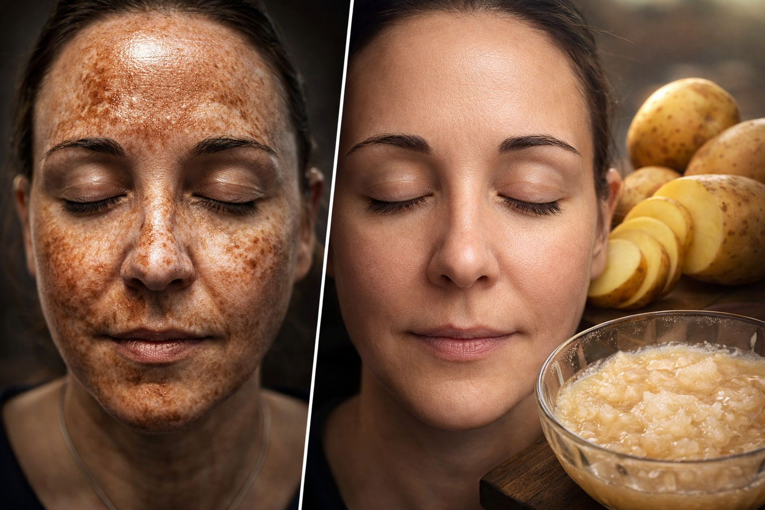 Esta mascarilla de papa combate las imperfecciones y suaviza la piel