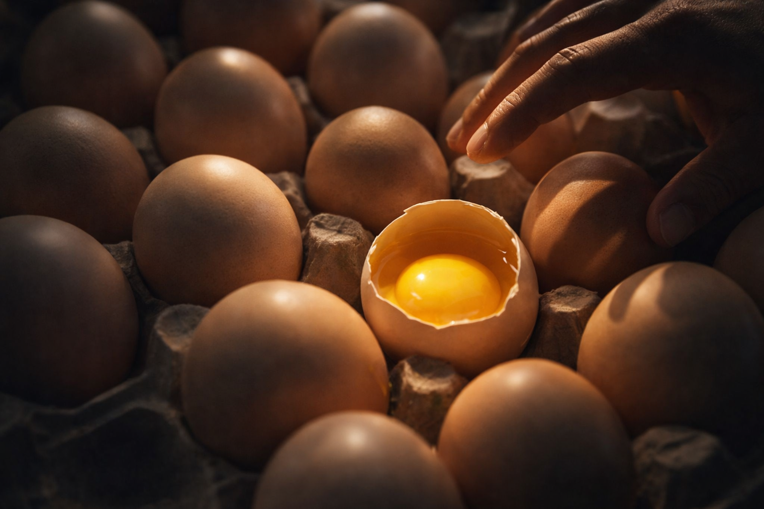 Este método permite conservar los huevos durante un año.