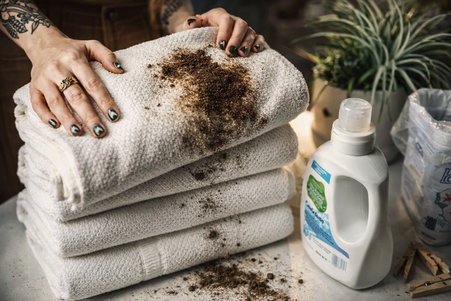 Gorras blancas en la lavadora: el secreto está en no usar lejía