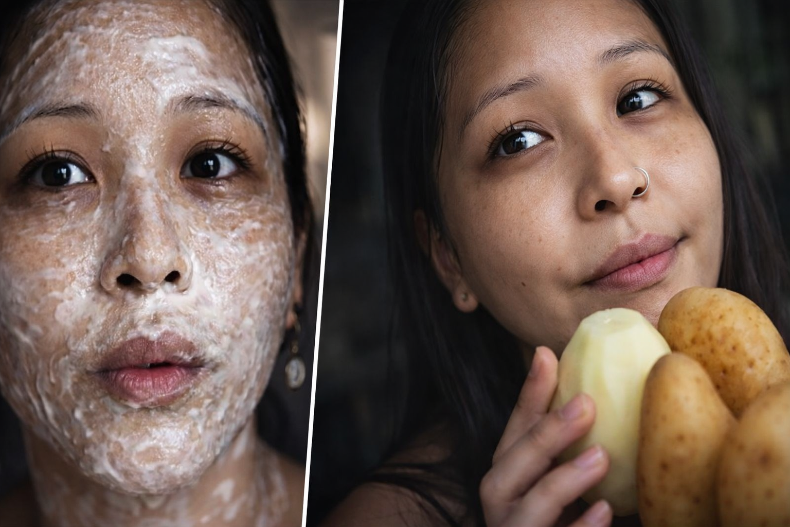La mascarilla de cáscara de patata para eliminar manchas y lograr una piel muy suave.