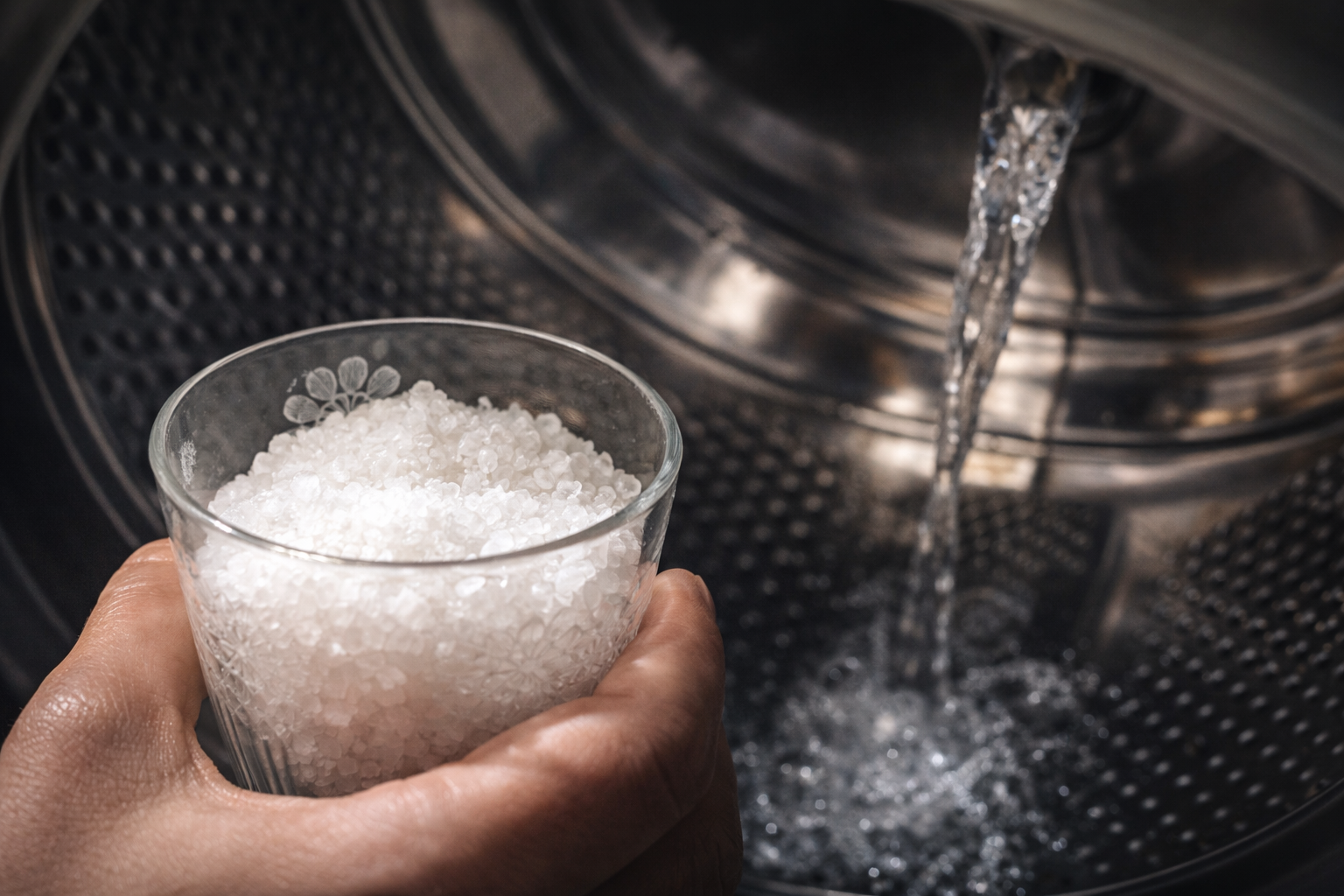 Lavadora: coloca un vaso dentro cada mes y ahorrarás la mitad de la factura