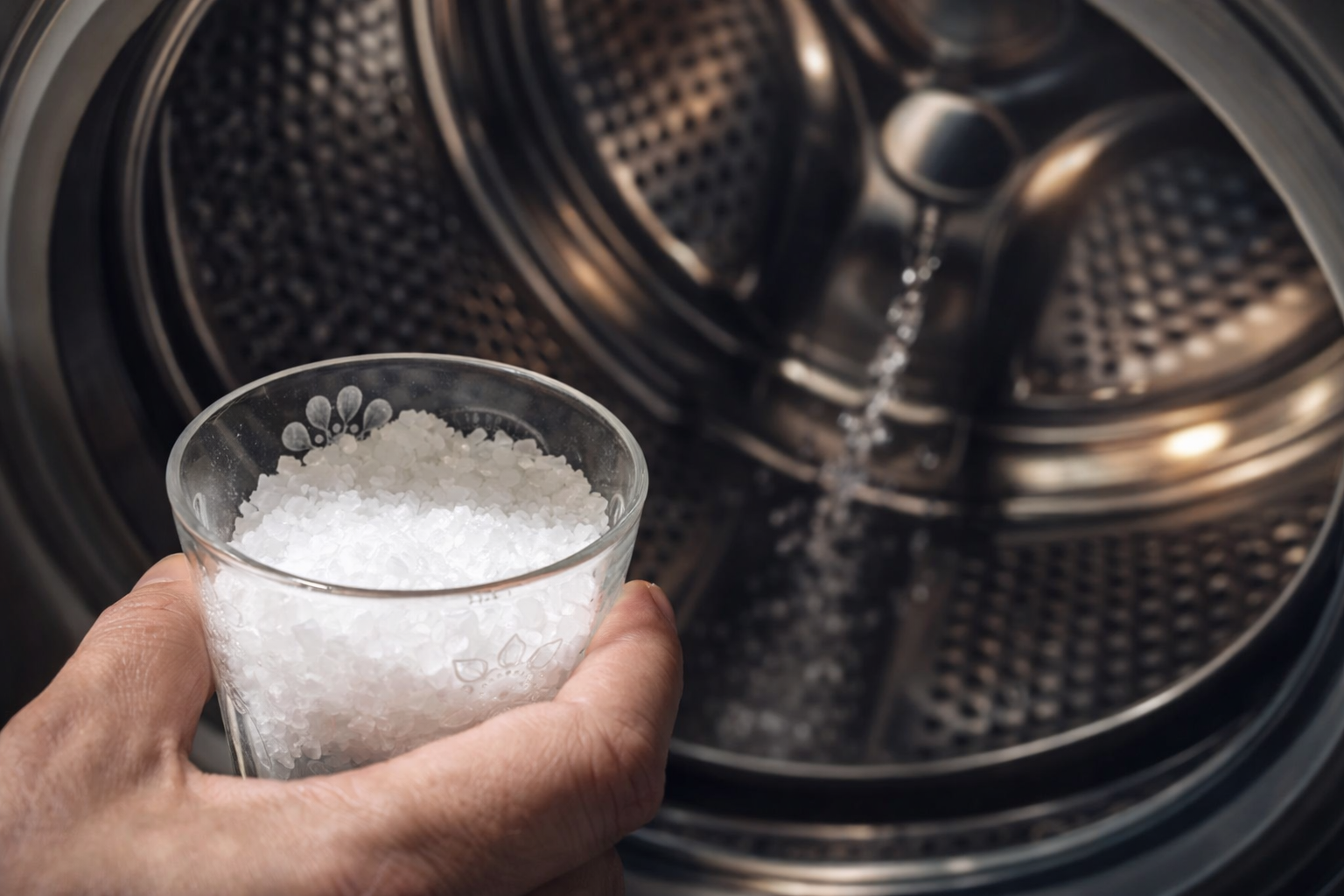 Lavadora, coloca un vaso en el tambor cada mes y ahorrarás la mitad de la factura
