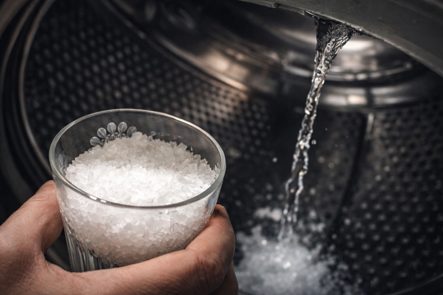 Lavadora: coloque un vaso en el tambor cada mes y ahorrará la mitad en la factura