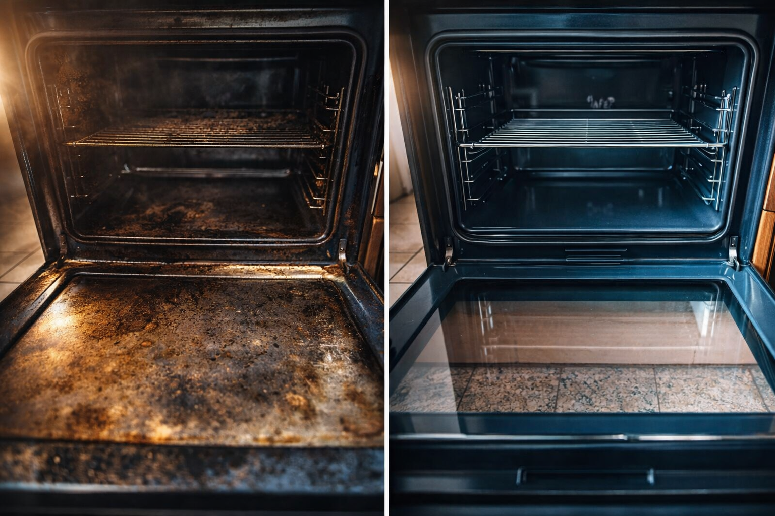 Limpia el horno en pocos pasos ¡y quedará como nuevo sin usar detergente!