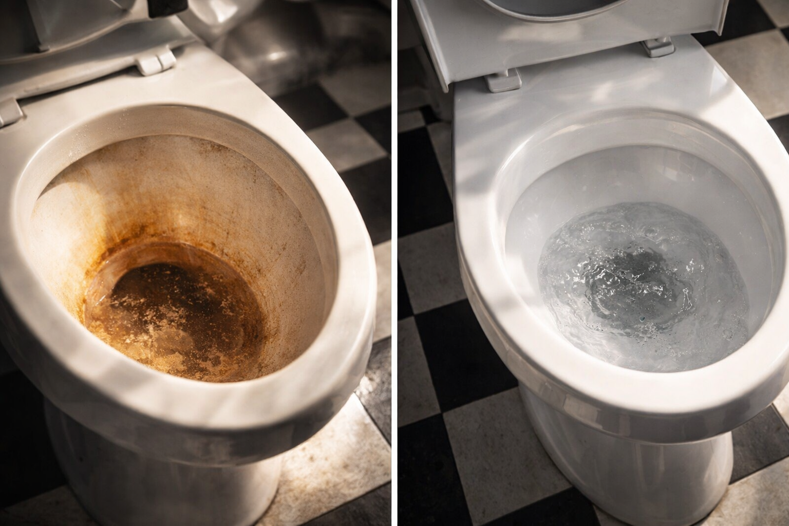 Limpieza de inodoros: desde que descubrí este método, siempre están blancos y relucientes sin usar químicos.