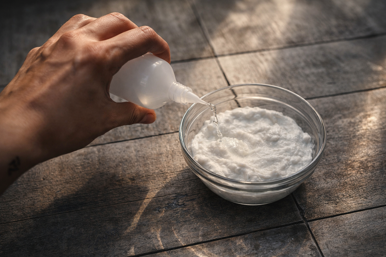 Mezcla estos 2 ingredientes y tu suelo brillará para siempre