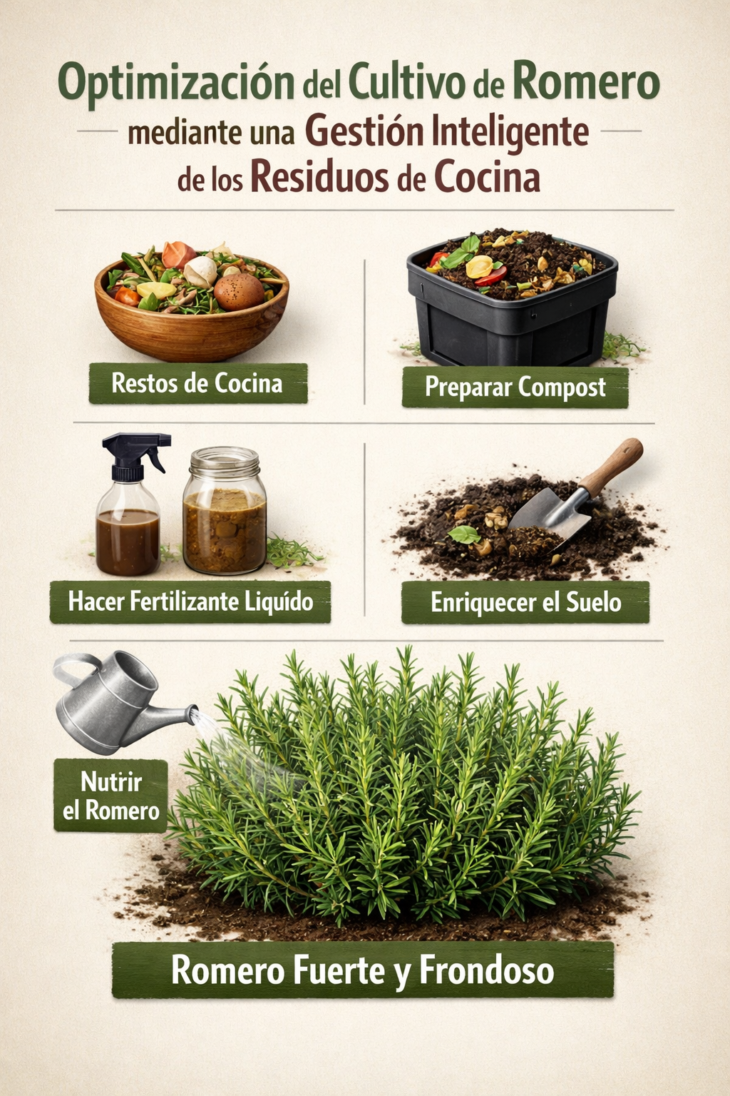 Optimización del Cultivo de Romero mediante una Gestión Inteligente de los Residuos de Cocina