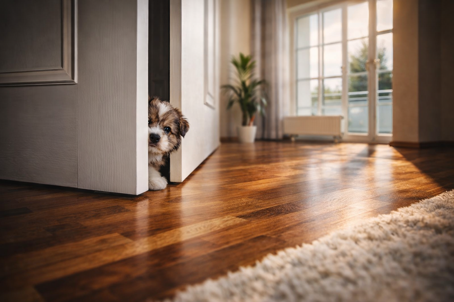 Parquet: Desde que descubrí este método, está como nuevo, brillante y reluciente.