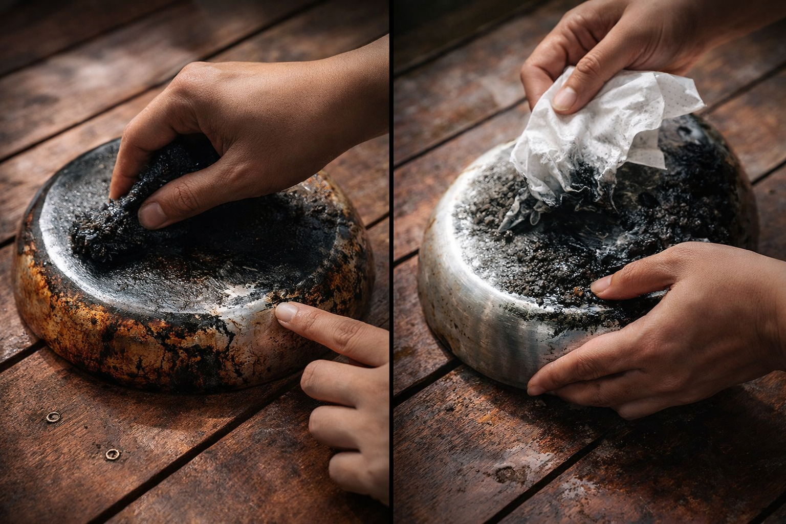 Preparo el desincrustante natural más eficaz y ya no necesito frotar