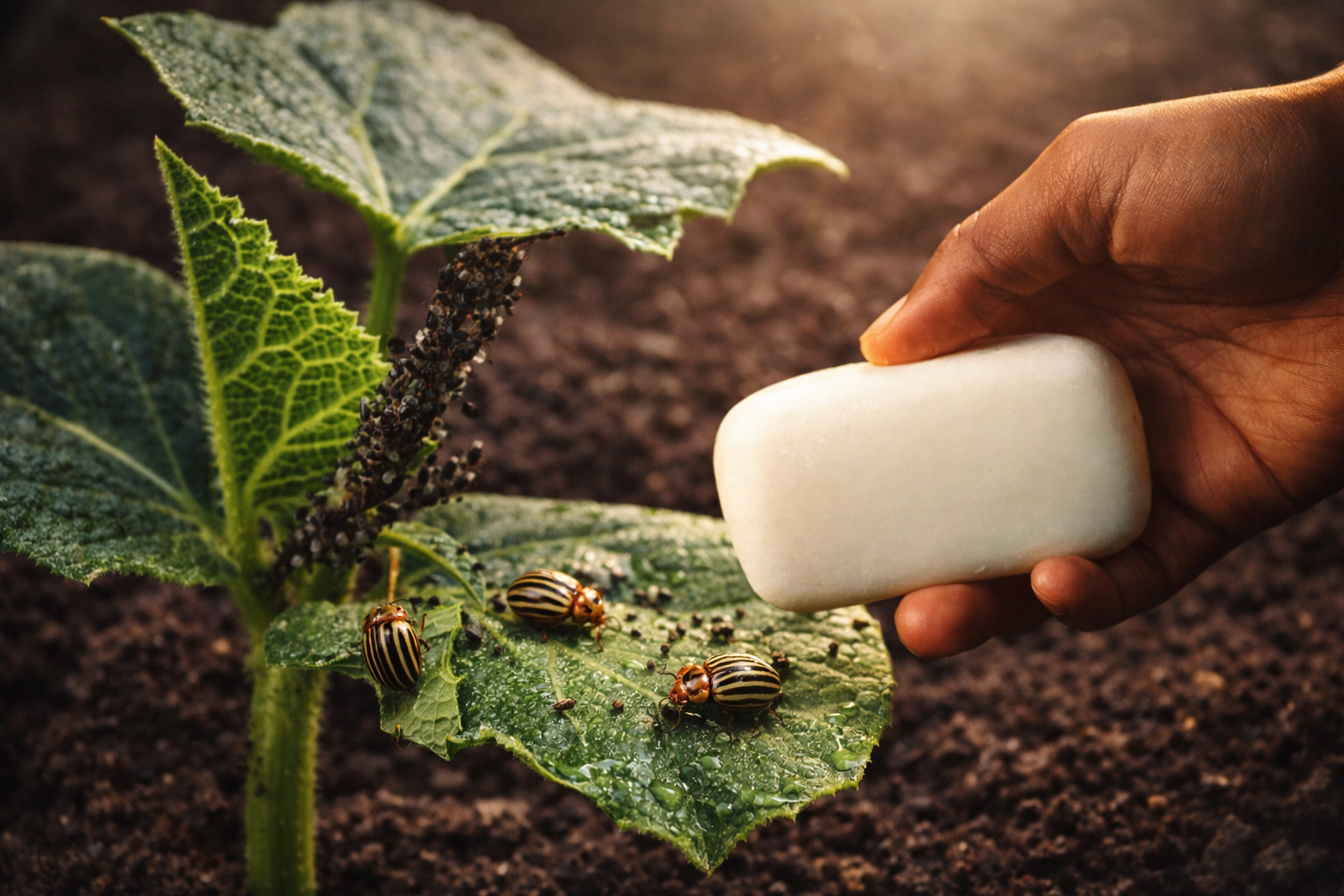 Si quieres eliminar los pulgones de tus plantas, este es el mejor insecticida