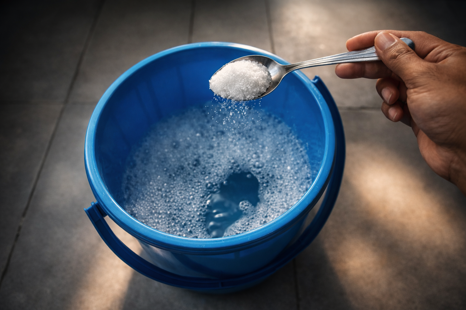 Solo este ingrediente común eliminará todas las manchas del suelo