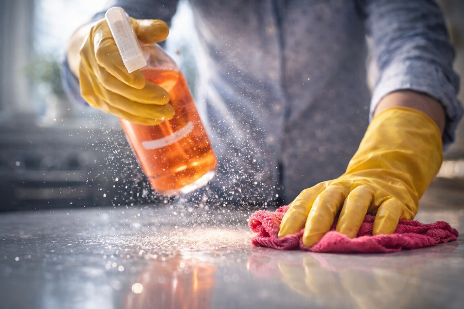 Spray casero 2 en 1: desinfecta y aromatiza todo el hogar