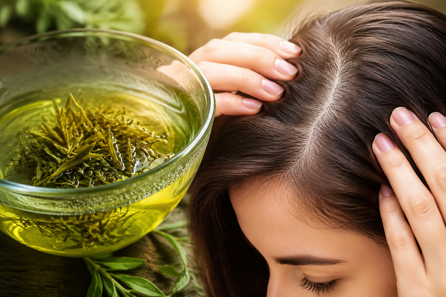 3 mascarillas naturales para cubrir las canas sin químicos