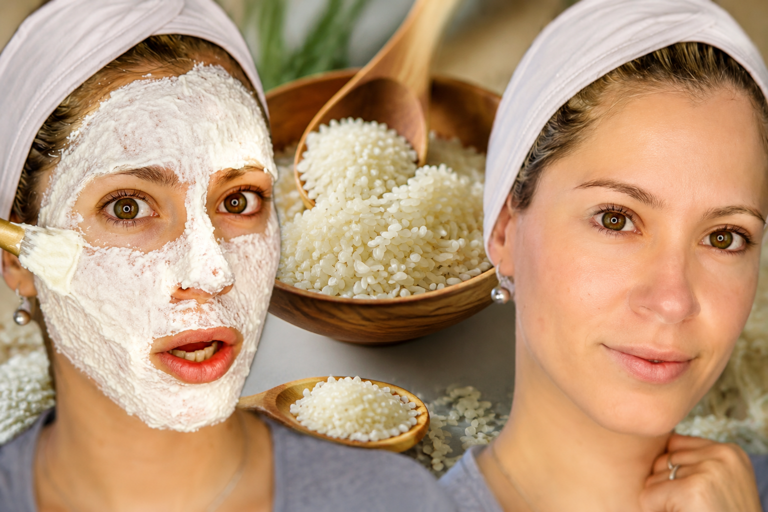 5 recetas efectivas de mascarillas de arroz