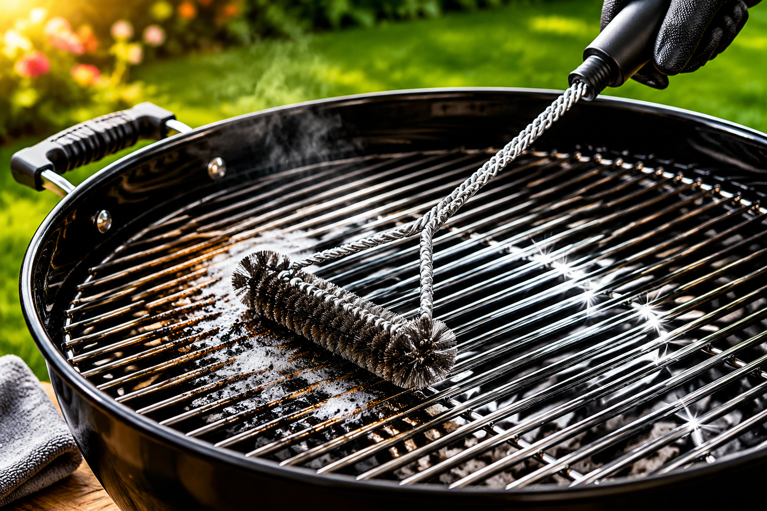 7 consejos para limpiar la parrilla del barbacoa de forma fácil