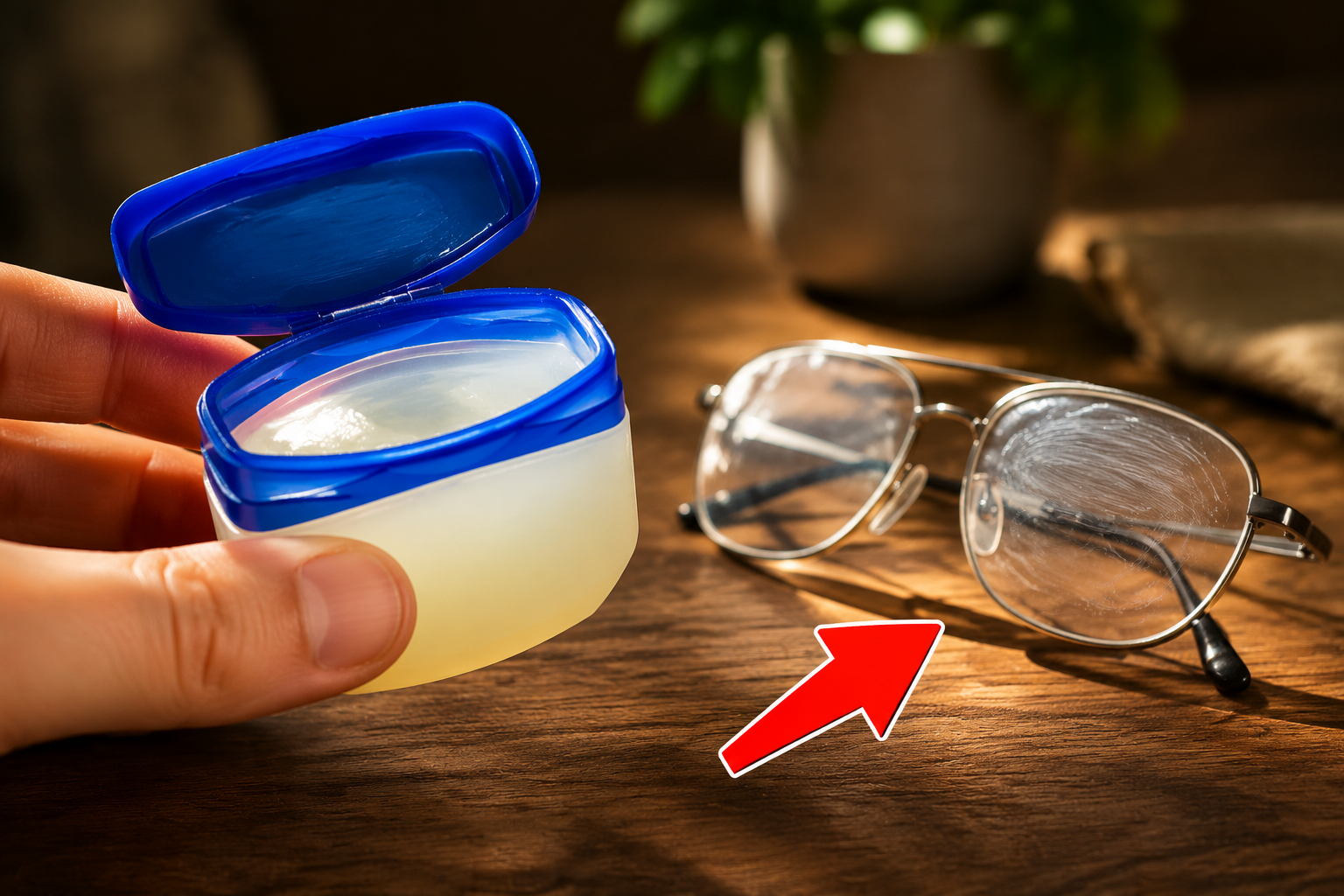Aplica vaselina en tus gafas: no esperaba que tuviera un efecto tan fuerte