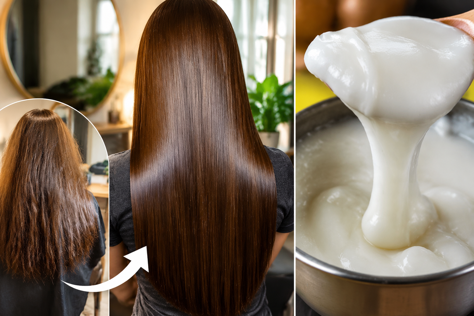 Así puedes arreglar tu cabello y darle brillo en 20 minutos con almidón de maíz