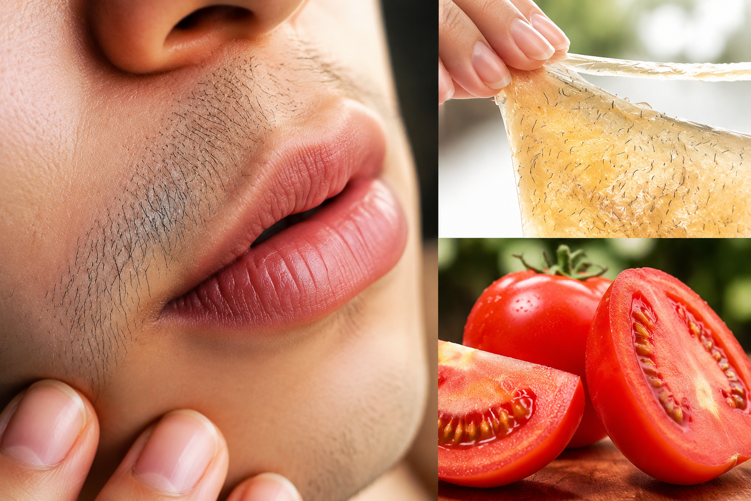 Así puedes eliminar el vello facial en casa con remedios naturales