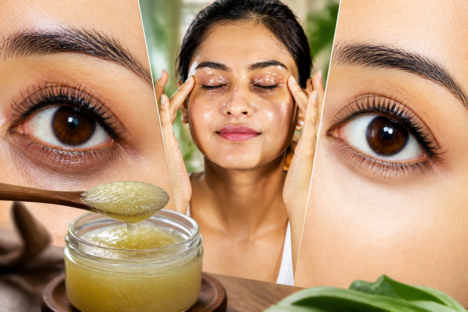 Así puedes eliminar las ojeras en 20 minutos usando bicarbonato de sodio
