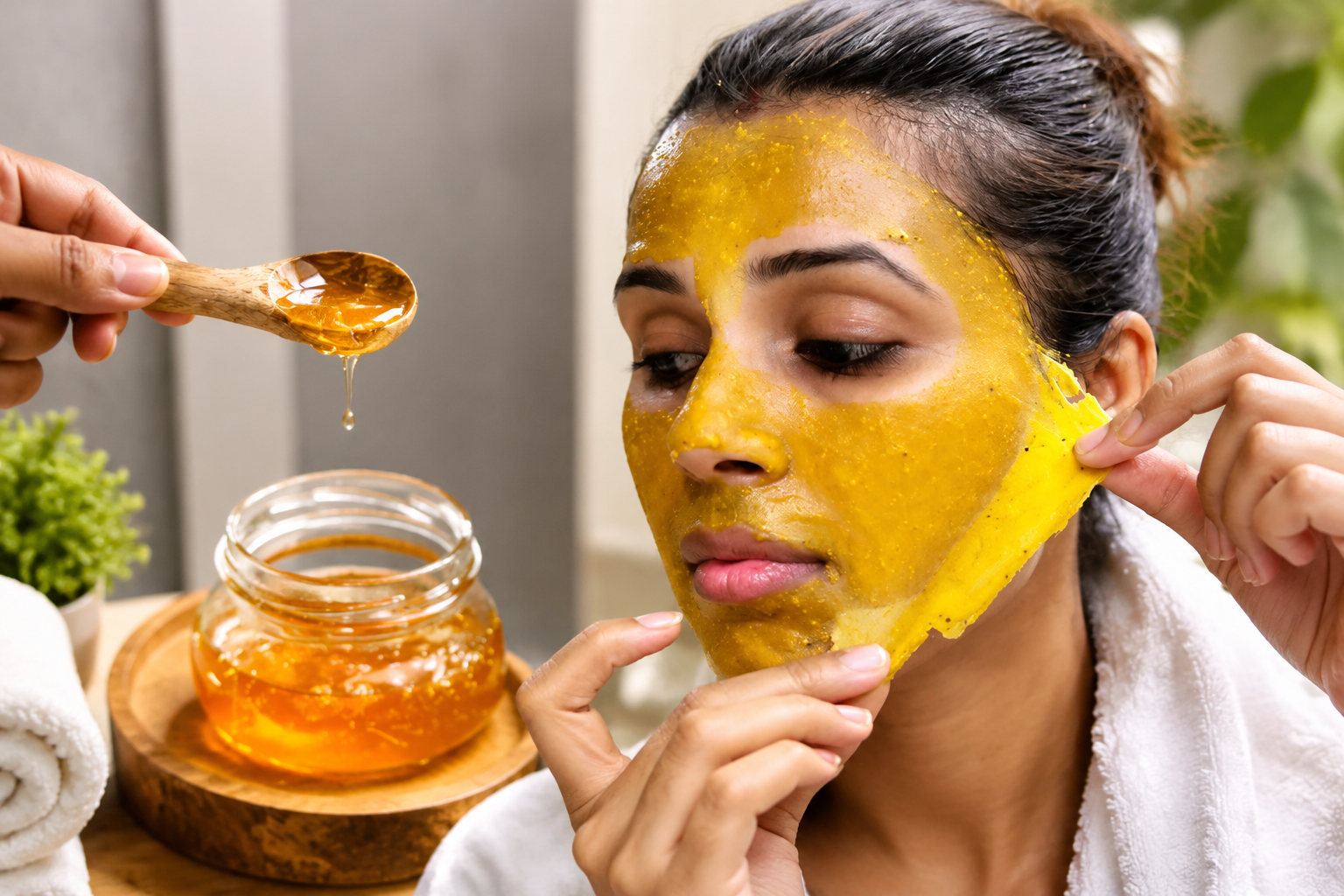Así se depila rápido el rostro con una mascarilla de miel